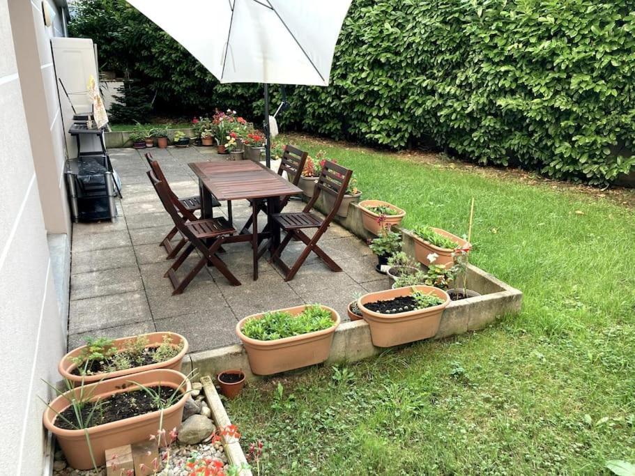 Zenbnb / Tournelles / Jardin Prive / Hyper-Centre Annemasse Exterior foto
